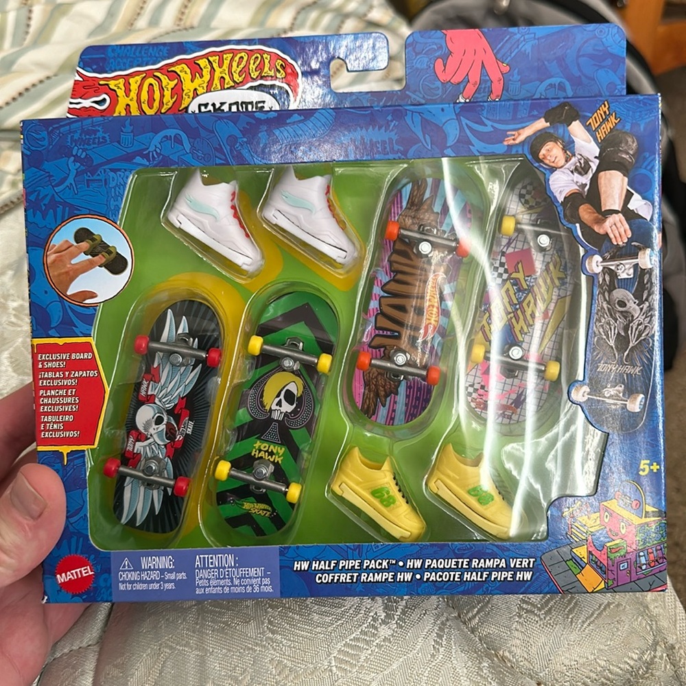 Tony Hawk Hot wheels half pipe pack